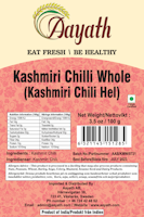 Aayath Kashmiri Chilli Whole 100g