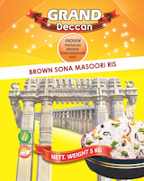Deccan Brown Sona Masoori Rice 5kg X 4