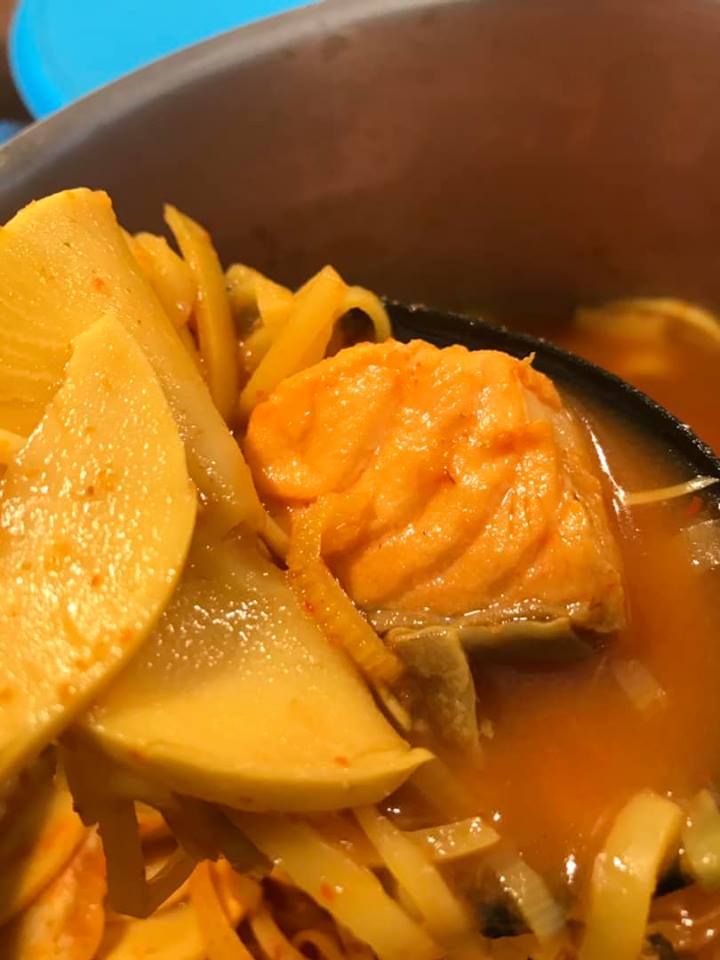 Sour yellow curry paste แกงส้ม(แกงเหลือง)ปักษ์ใต้  (✅vegan&keto)