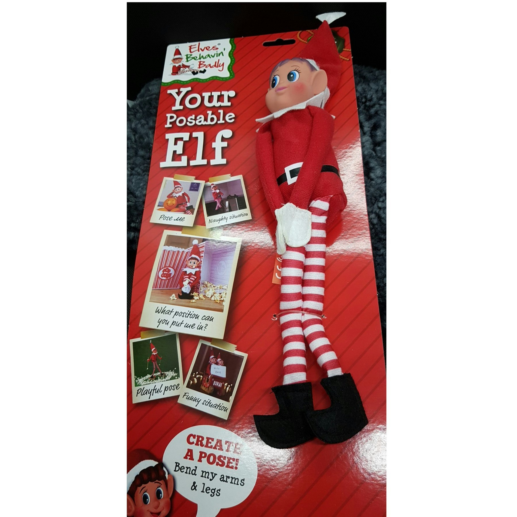 Elf On A Shelf - Eleves Behavin Badly - Flicka Böjbar