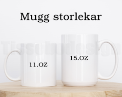 Skyltmugg Allt Kommer Bli Bra