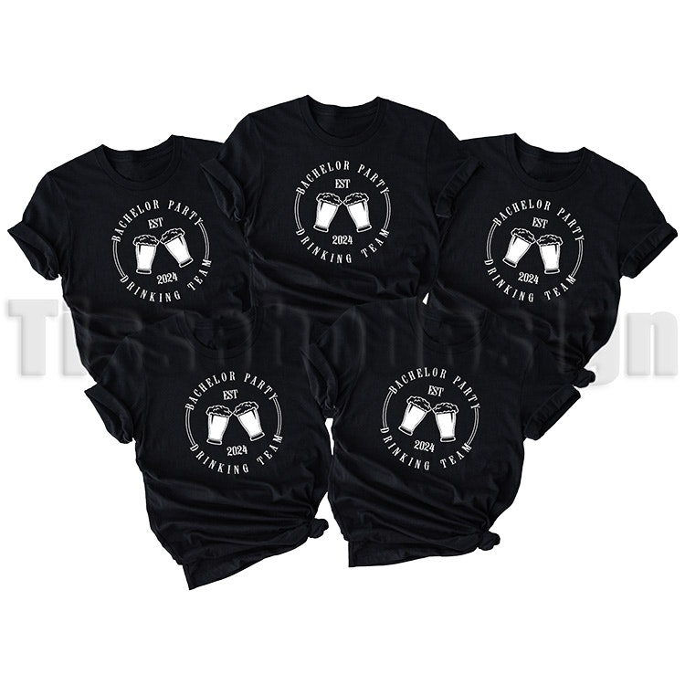 T-shirt Bachelor Party Drinking Team