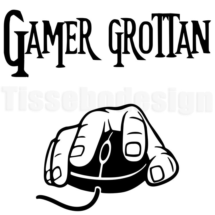 Dekal Gamer Grottan