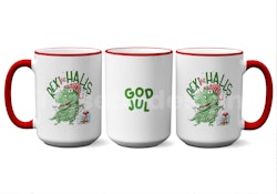 Julmugg Med Tryck - Rex The Alls - Keramik 450 ml