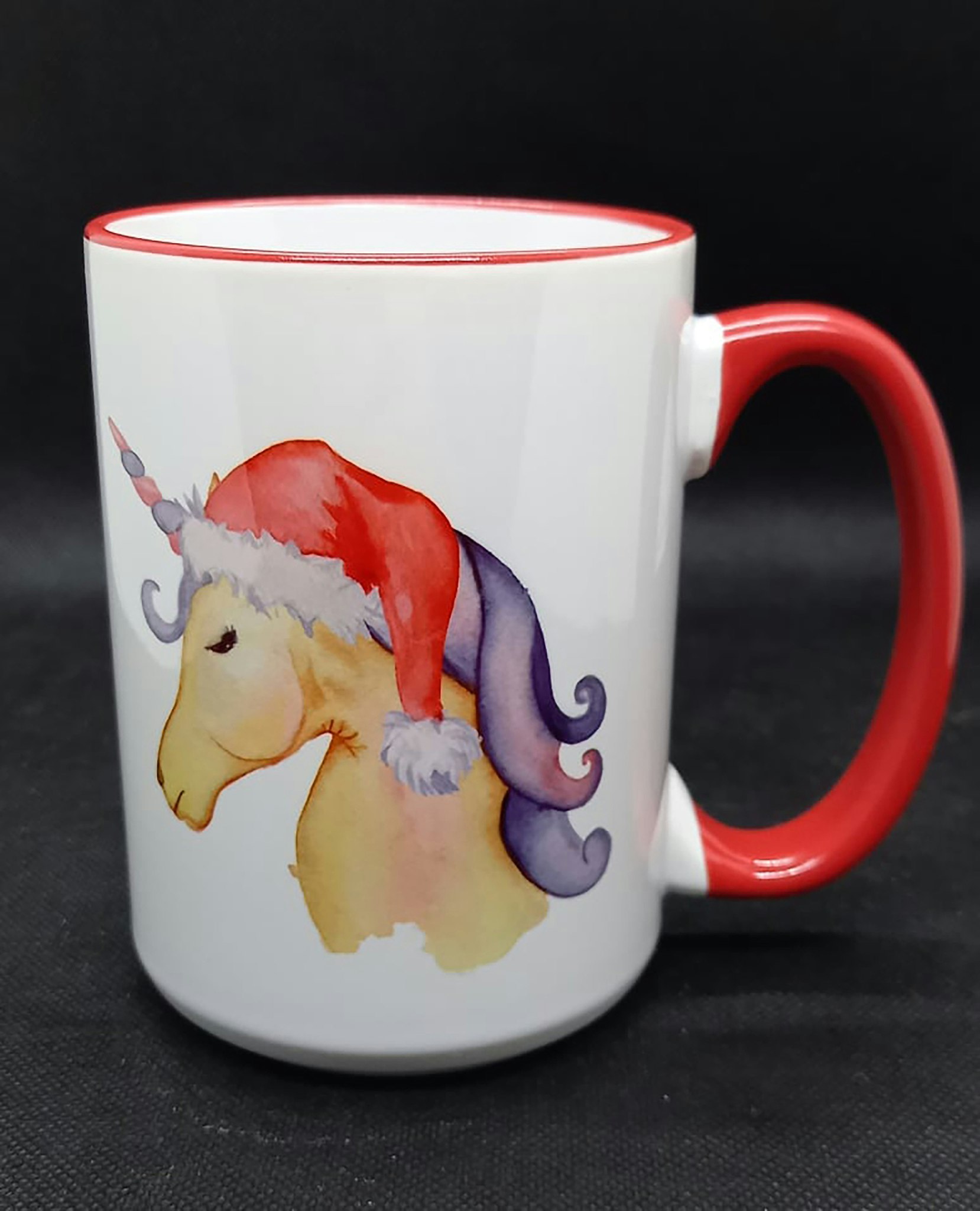 Julmugg Unicorn Tomteluva