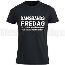 T-shirt Dansbands Fredag