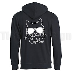 Hoodie Basic Oversize Cat Mom