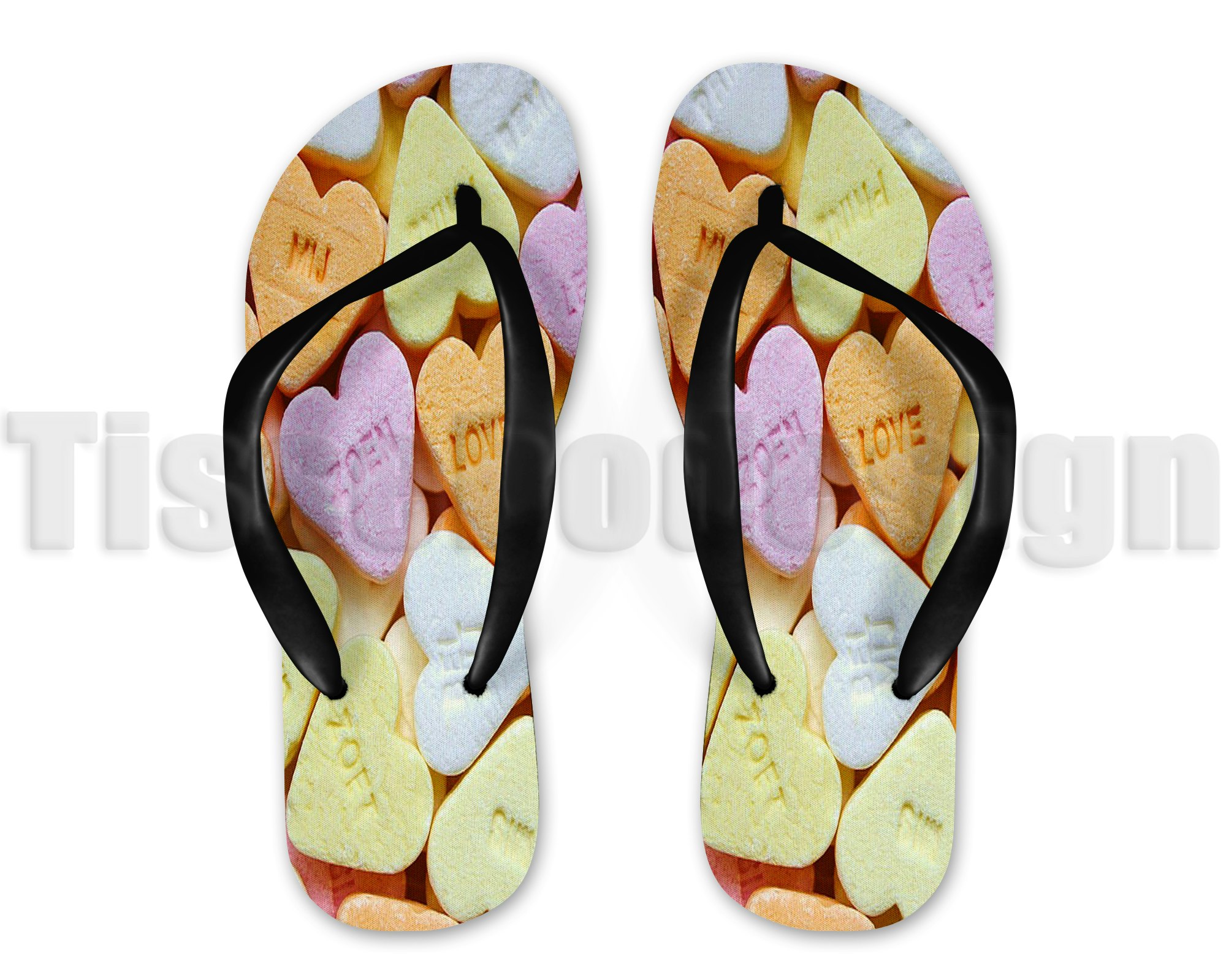 Skor - Flip Flops Godis Flera Val - Vuxen