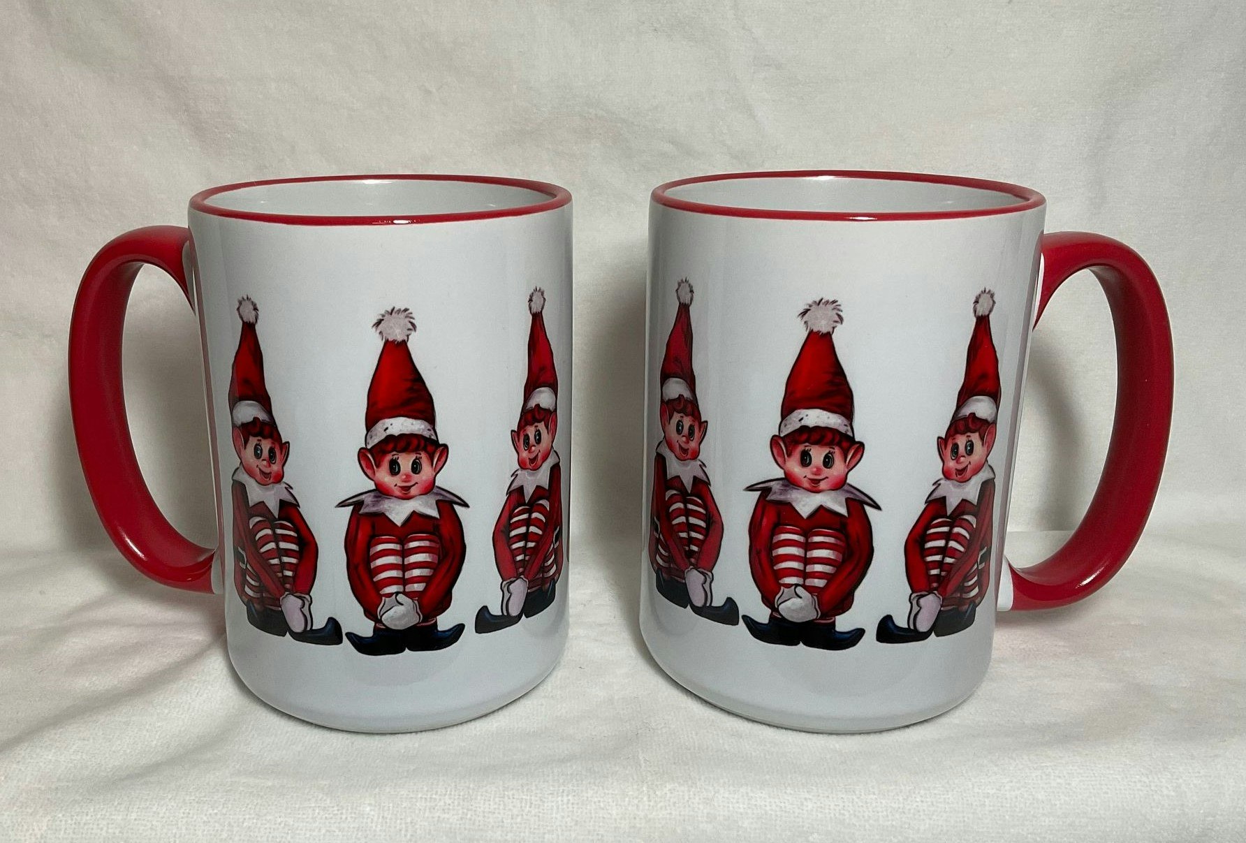 Elf on a shelf  mugg - Nisse Elf
