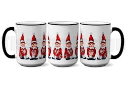 Julmugg Med Tryck - Elf - Keramik 450 ml