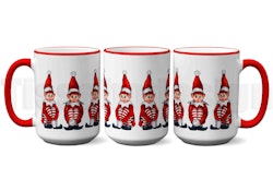 Julmugg Med Tryck - Elf - Keramik 450 ml