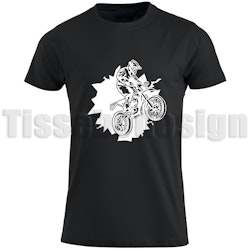 T-shirt Med Tryck Motorcross