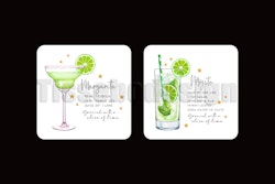 Glasunderlägg Cocktail 4 Pack