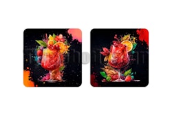 Glasunderlägg Cocktail 2 pack