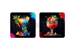 Glasunderlägg Cocktail 2 pack