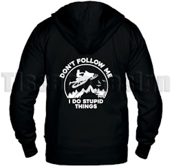 Hooded Cardigan Don´t Follow Me