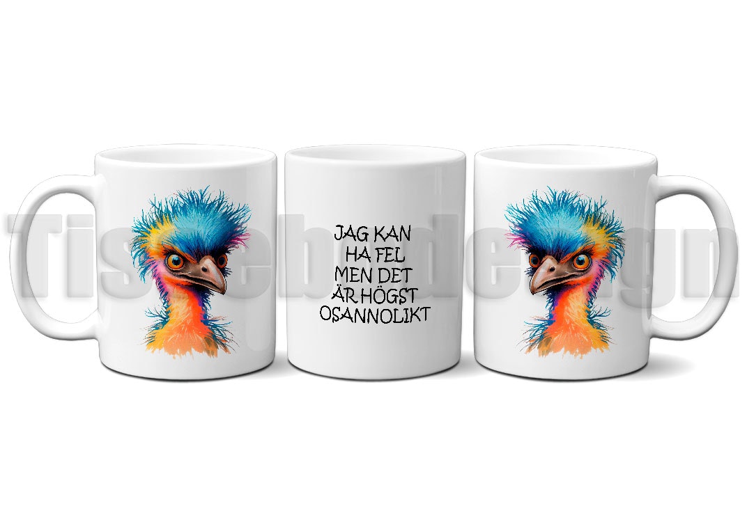 Mugg Jag Kan Ha Fel Men Det Är Högst Osannolikt