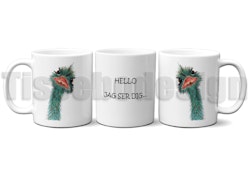 Mugg Hello Jag Ser Dig