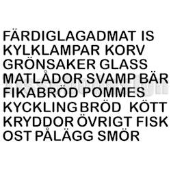 Dekal Frysetiketter