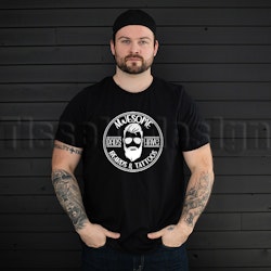 T-shirt Awesome Dads Have Beards And Tattoos "Fars Dag"