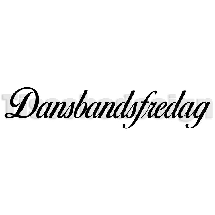 Bildekal Dansbandsfredag