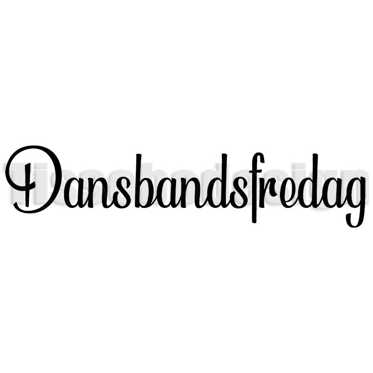 Bildekal Dansbandsfredag