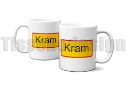 Skyltmugg Kram