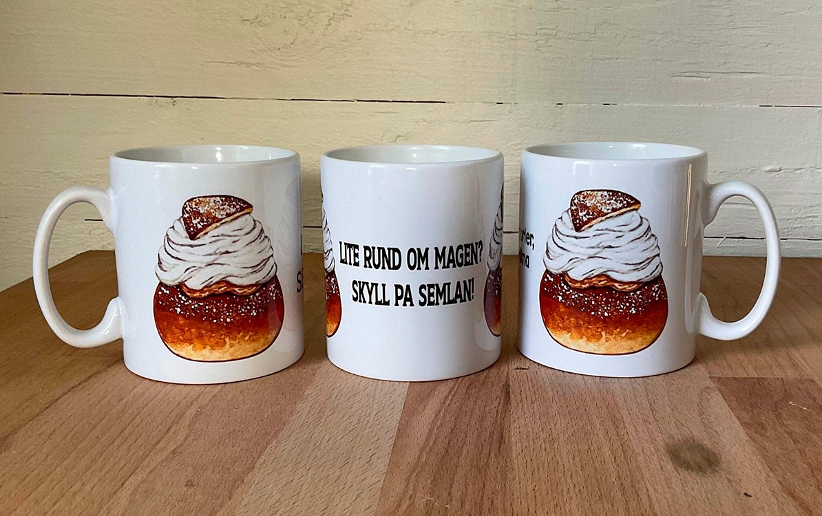 Mugg Semla - Lite Rund Om Magen? Skyll På Semlan