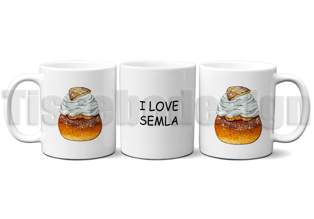 Mugg Semla - I Love Semla