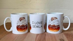 Mugg Semla - I Love Semla