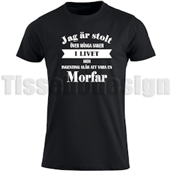 T-shirt Jag Är Stolt Morfar