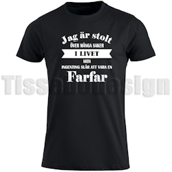 T-shirt Jag Är Stolt Farfar