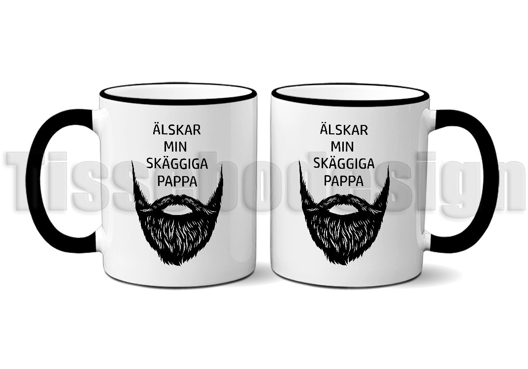 Mugg Älskar Min Skäggiga Pappa