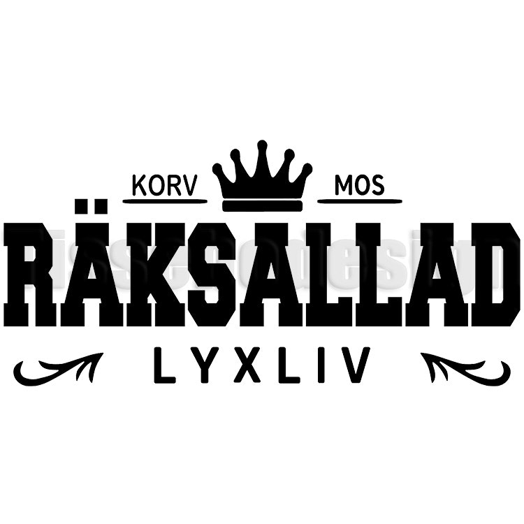 Bildekal Räksallad