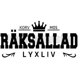 Bildekal "Räksallad"