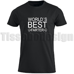 T-shirt World´s Best Farter I Mean Father