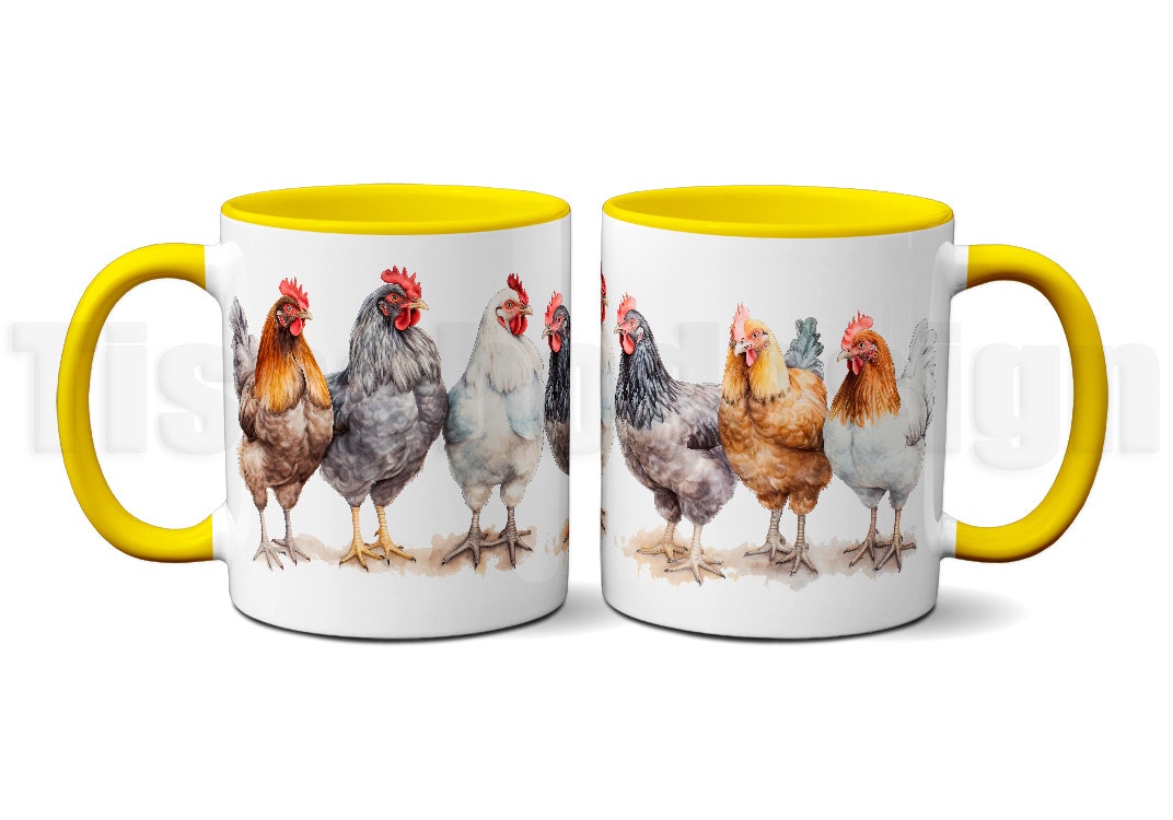 Mugg Höns på parad