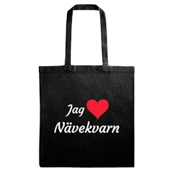 Jag ❤️ Nävekvarn – Fairtrade-certifierad tygväska för miljömedvetna!