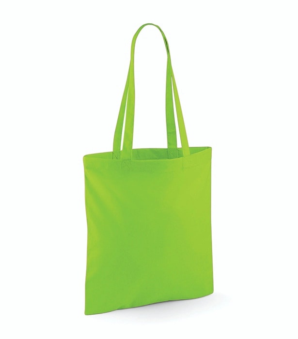 Fairtrade-certifierad grön tygväska med Jag ❤️ Nävekvarn-tryck, idealisk för den miljömedvetna