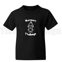 Barn T-shirt Trollunge – välj mellan Farmors eller Mormors lilla favorit!
