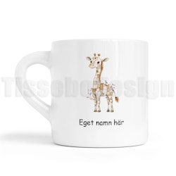 Barnmugg med giraff – en lekfull vän vid varje måltid!