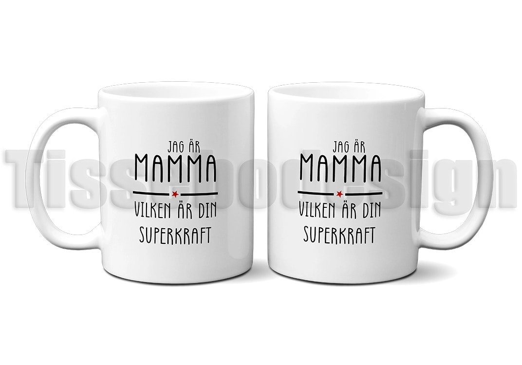 Mugg Jag Är Mamma – Vilken Är Din Superkraft - 330 ml
