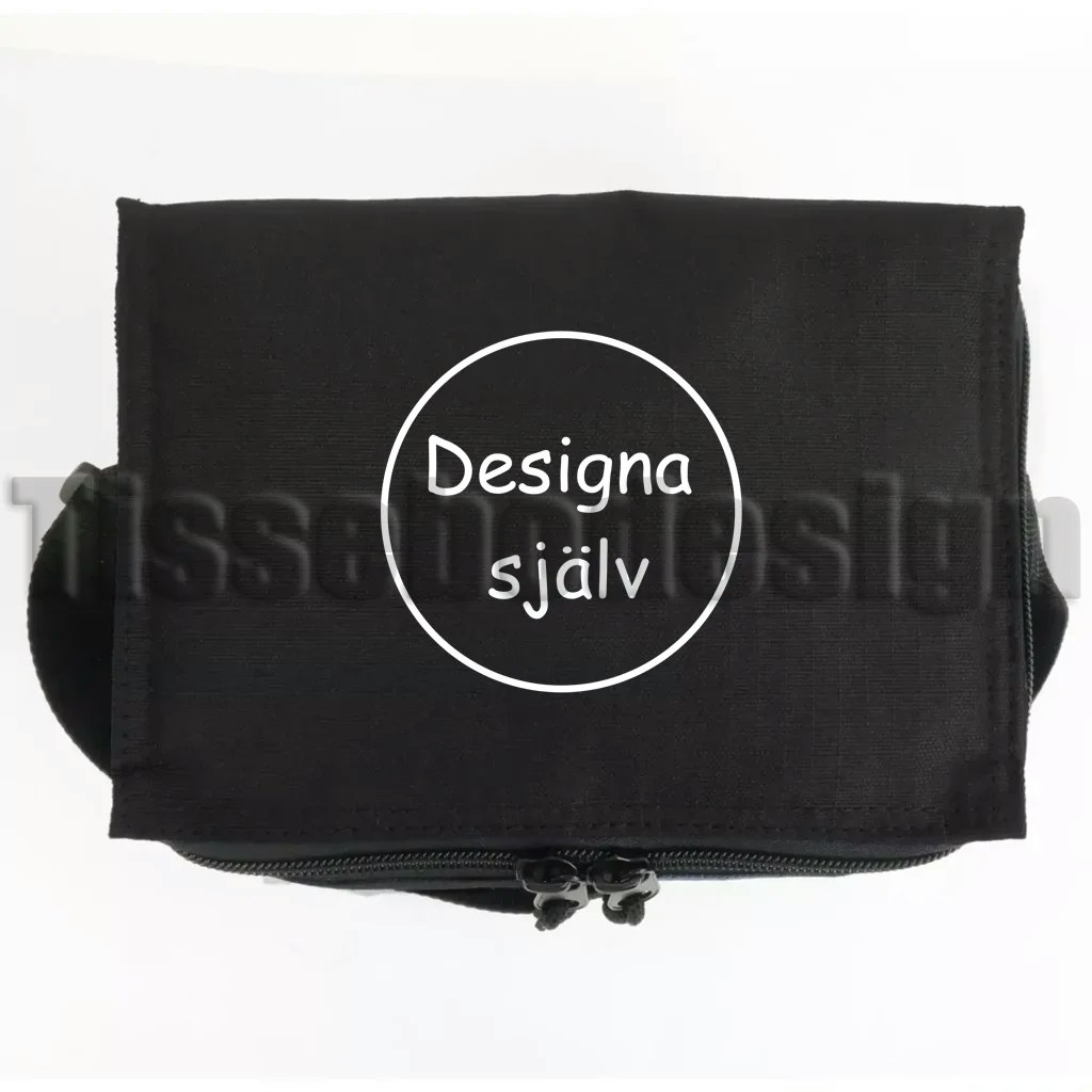 Ovansida av kylväska med slät yta för egen design
