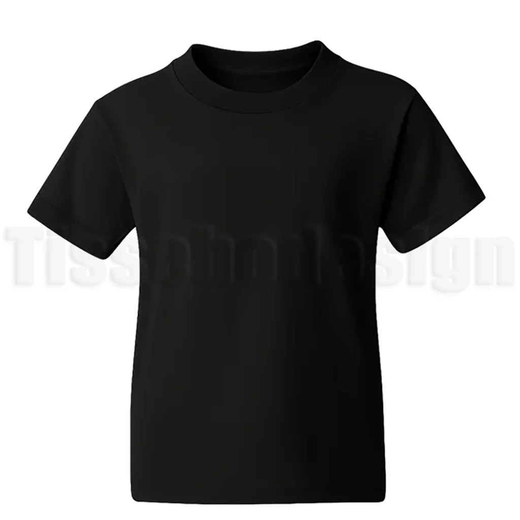 Barn-t-shirt för egen design – visas utan tryck
