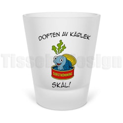 Snapsglas Surströmming – doften av kärlek i varje skål
