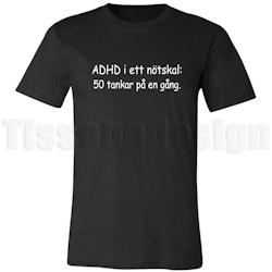 T-shirt ADHD i ett nötskal – för dig med snurr i huvudet och humor i hjärtat