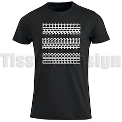 T-shirt F*CK THIS SHIT – Statement-tröja med mönstrad attityd