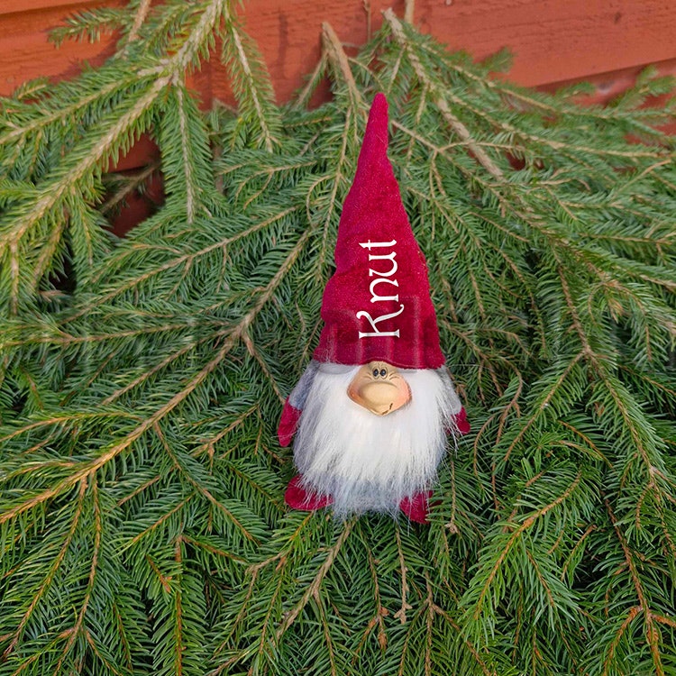 Tomte - Med Valfritt Namn – Skapa En Magisk Julstämning