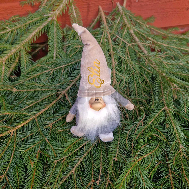 Tomte - Med Valfritt Namn – Skapa En Magisk Julstämning