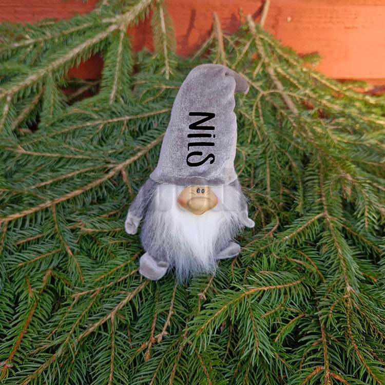 Tomte - Med Valfritt Namn – Skapa En Magisk Julstämning